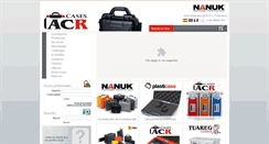 Desktop Screenshot of acrcases.com