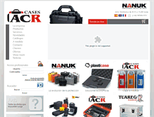 Tablet Screenshot of acrcases.com